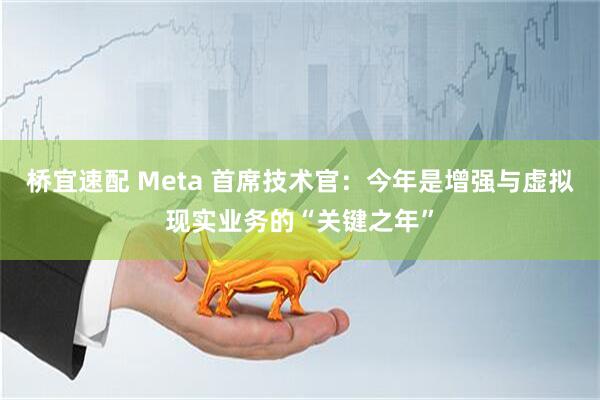 桥宜速配 Meta 首席技术官：今年是增强与虚拟现实业务的“关键之年”